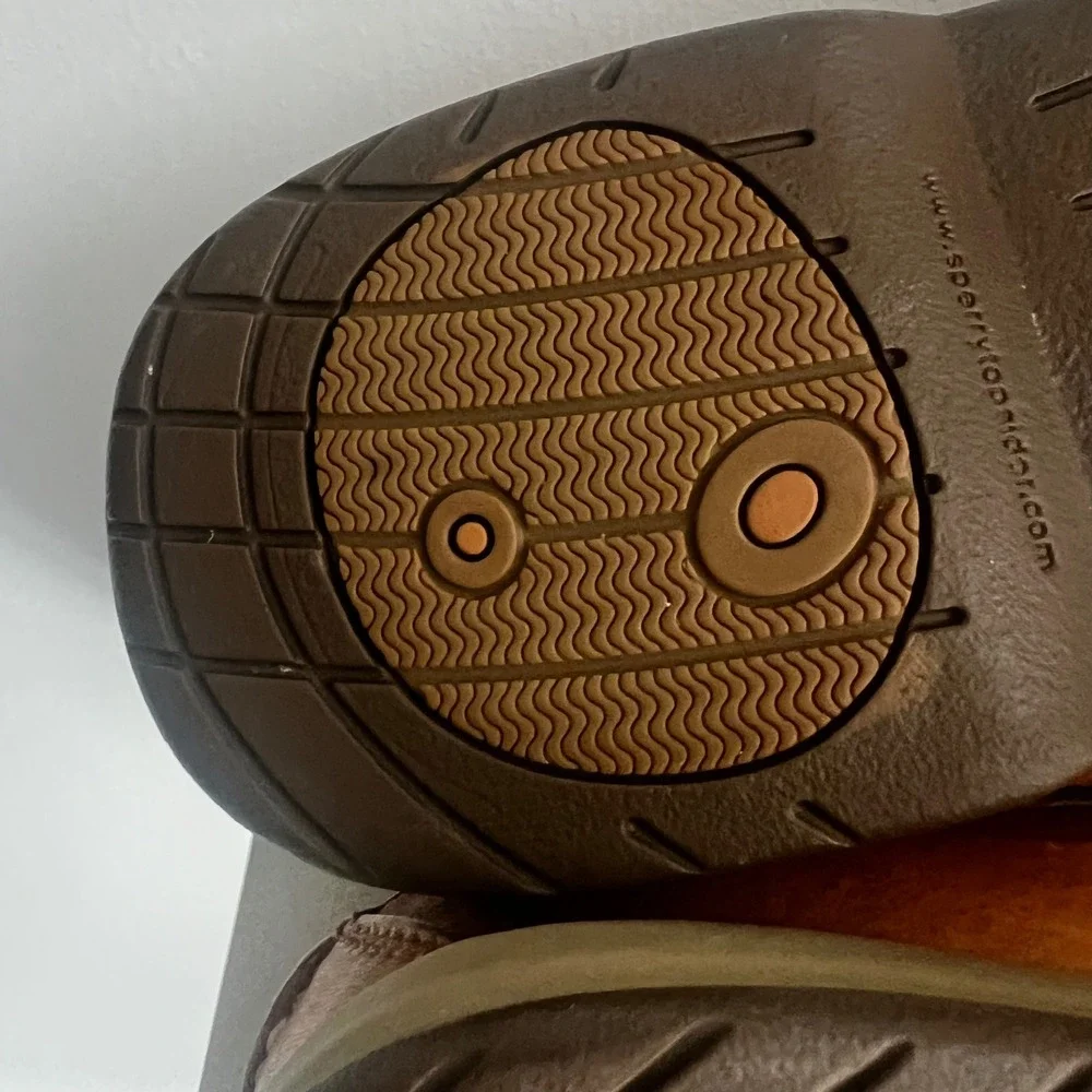 Sperry Top-Sider Gold Cup Boat Shoes Mens 11M Tan Brown Leather 0834911
